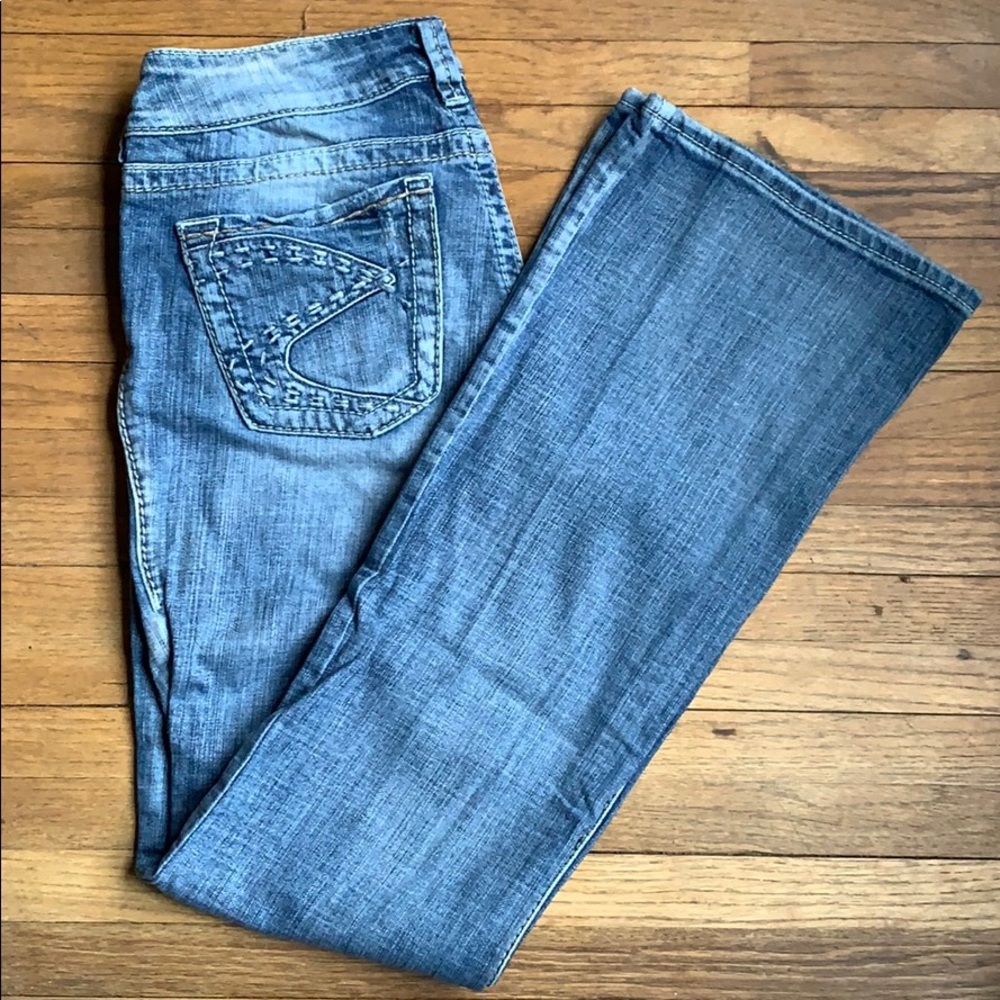 Silver jeans